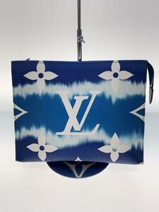 LOUIS VUITTON◆クラッチバッグ/-/BLU/総柄/M69136//