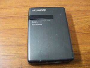  i491 kenwood/ケンウッド CP-D5 ポータブルカセットプレーヤー ジャンク 中古　本体　未確認　