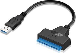 サムコス SATA USB 3.0 変換アダプター 2.5インチ SSD/HDD用 SATAケーブル 5Gbps 高速 SATA3
