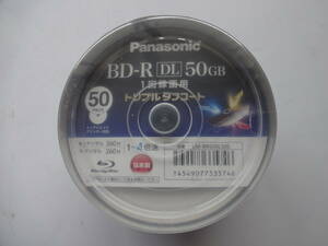 Panasonic パナソニック BD-R DL 50GB 50枚（1回録画用）1〜4倍速 LM-BRS50L50S