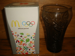 マクドナルド × オリンピックロンドン2012 × コカコーラ 記念グラス★McDONALD