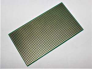 ユニバーサル基板(10枚set)両面強固TH PAD-PCB 70×123mm×1.6t FR-4/2.54ピッチ [K1047]