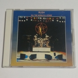 国内盤CD★ラッシュ「世界を翔けるロック」RUSH / ALL THE WORLD