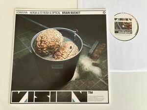 NOISIA & ED RUSH & OPTICAL,SPOR / BRAIN BUCKET/FALLING THROUGH 12inch VISION RECORDINGS VSN009 DRUM