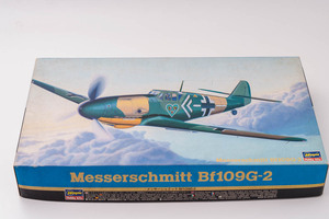 ハセガワ 1/48 メッサーシュミット Bf109G-2 プラモデル 内袋未開封未組立 JT29 09129 自重変形タイヤ