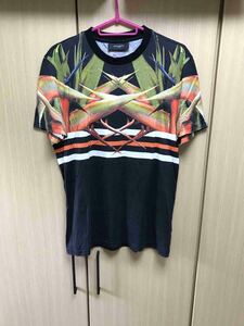 正規 14SS Givenchy ジバンシィ 極楽鳥花 ストレリチア Tシャツ XS