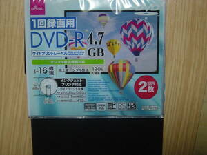 DAISO DVD-R 4.7G 2枚 1-16倍速＋ シールズ　SEALS CL14 15 16つき　チア