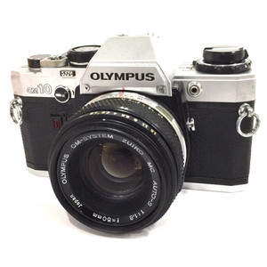 1円 OLYMPUS OM10 OM-SYSTEM ZUIKO MC AUTO-S 1:1.8 50mm 一眼レフ フィルムカメラ マニュアルフォーカス