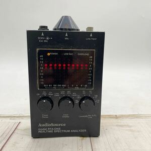 ★ML10685-16★ AudioSource by NAMIKI / Model:RTA-ONE リアルタイム スペクトラム・アナラザー 音圧レベルメーター