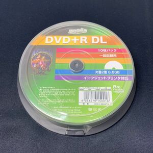 ★大阪堺市/引き取り可★未使用 HI DISC DVD+R DL データ用 8.5GB 片面2層 10枚パック 一回記録用 インクジェットプリンタ対応★