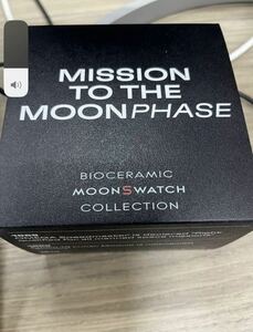 Snoopy x OMEGA x Swatch BIOCERAMIC MoonSwatch Mission To The Moonphase Black スヌーピー × オメガ × スウォッチ