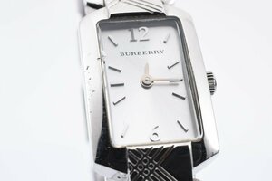 バーバリー BU4211 スクエア シルバー クォーツ レディース 腕時計 Burberry