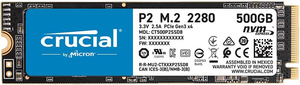 未使用保管品 Crucial SSD P2シリーズ 500GB M.2 （Type2280）NVMe CT500P2SSD8JP