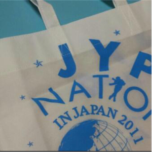 新品☆2PM 2AM☆JYP NATION IN JAPAN 2011☆テイクアウト バッグ トートバッグ☆コンサート イベント 韓流 韓国 アイドル 未使用 BAG