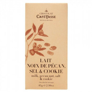 CAFE-TASSE(カフェタッセ) ピーカンナッツ＆クッキーミルクチョコ 85g×12個セット