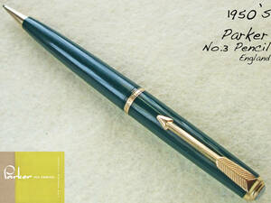 ◆レア◆ 1950年代製 パーカー・No.3 ペンシル イギリス◆1950’s PARKER No.3 Pencil England ◆