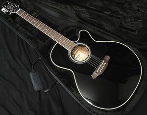 コンタクトPU増設 Takamine TDP561C タカミネ アコースティックギター エレアコ 真空管プリアンプ 送料無料 デュアルピックアップ仕様