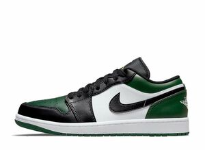 Nike Air Jordan 1 Low "Green Toe" 28cm 553558-371