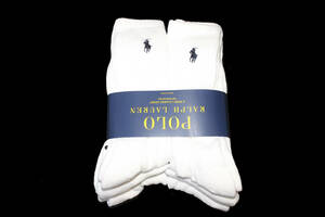 POLO RALPH LAUREN 6 PAIRS CLASSIC SPORT SOCKS SIZE 10-13 ラルフローレン 靴下 セット