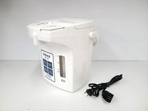 【中古品】 イオン 電動給湯ポット 2.2L 360度回転底 HC-EP22 2022年製 ○YR-16917○