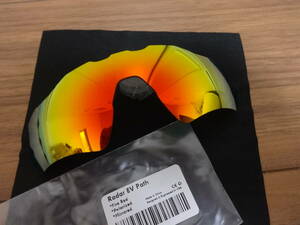 処分価格！！！★ オークリー レーダーEV パス用 カスタム偏光 レンズ Radar EV Path OO9208 RED Color polarized