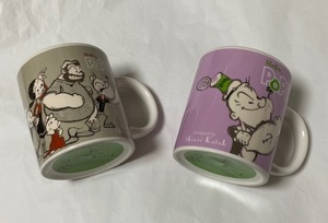 SHINZI KATOH ポパイ POPEYE デザイン マグカップ 2個 展示未使用品