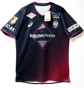 ◯最新作 2024年 正規品 美品 新品タグ付き VISSEL ヴィッセル神戸 XL 1ST オフィシャル 公式ユニフォーム ASICS製品 ※未使用 美品