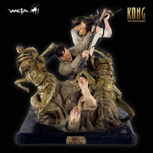 即決【限定品】ウエタ　WETA キングコング　KING KONG JACK&DENHAMS スタチュー　完成品　新品　検】ゴジラ　昆虫　エクスプラス