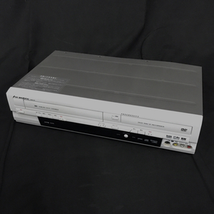 DXアンテナ DV2011E7 VHS/DVDダビングデッキ 通電確認済み リモコン付き ホワイト