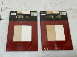 d0794◆未使用新品◆セリーヌCELINEサポートパンティストッキングM～L2足セット