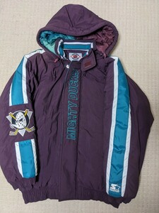 nhl starter mighty ducks ジャケット vintage スターター マイティーダックス 90 90s