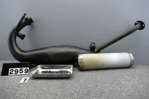 【2959】 アプリリア aprilia RS125 純正 チャンバー マフラー フランジ無し 大きな凹み無し
