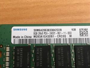 SAMSUNG PC4-2400T-RE1-11-DC0 8GB 4枚組