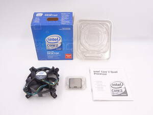 AA1524/インテル CPU CORE 2 Quad Desktop Ｑ9550/プロセッサー 箱 取説 付/intel 保管品 