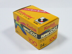 ◎ Kodak SUPER GOLD 100 24枚撮り コダック カラーフィルム【未使用・期限切れ】