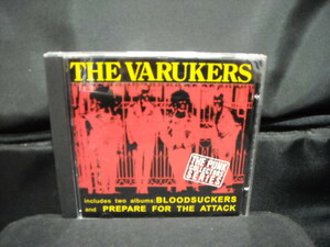 輸入盤CD/VARUKERS/ヴァルカーズ/BLOODSUCKERS+PREPARE FOR THE ATTACK80年代UKハードコアパンクHARDCORE PUNKディスチャージGBHカオスUK