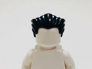 【新品未使用】レゴ　LEGO　ミニフィグ　ヘアー　ヘア　男性　ブラック