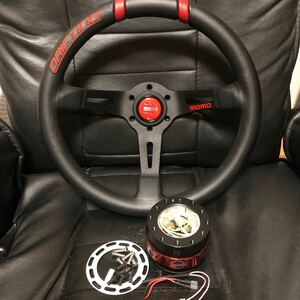 １円スタート［美品］MOMO DRIFTING ・モモ ドリフティング・ＮＲＧクイックリリース