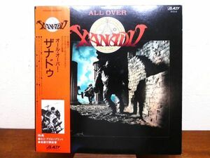 S) Xanadu Rockalight Orchestra / ザナドゥ 「 All Over Xanadu / OST 」 LPレコード 帯付き AY25-8 @80 (A-46)