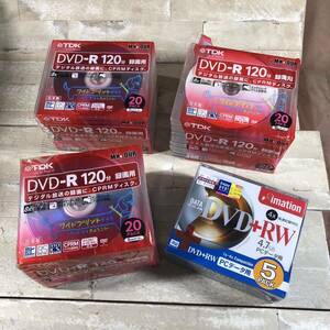 TDK DVD-R 120分×60枚　& DVDRW5枚セット　トータル65枚