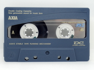 使用済みカセットテープ・AXIA PS2 46 × 2本　　TYPE Ⅱ / ハイポジション