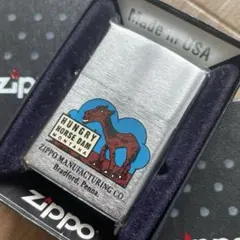 【未使用品】zippo 2001年 vintage hungry horses