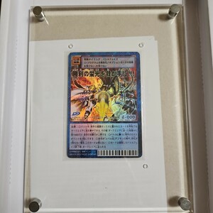 デジタルモンスター　勝利の栄光を我が手に!!!　Sp-16 旧デジカ　デジタルモンスターカードゲーム公式Dスリンガー大会優勝特典　デジモン　