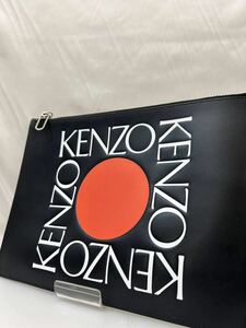 20240108【KENZO】ケンゾー クラッチバッグ ブラック バッグ