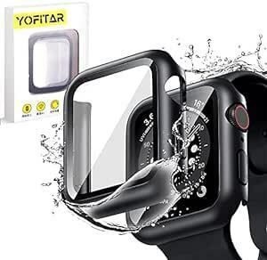 YOFITAR for Apple Watch 用 防水ケース series6/SE/5/4 40mm アップルウォッチ保護カバー
