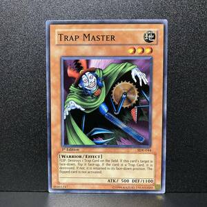 遊戯王 アジア版 SDK-044 Trap Master/トラップ・マスター ノーマル 1st　Edition