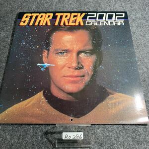 R0286 STAR TREK スタートレック 2002 カレンダー U.S.A