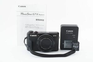 #s119★極上美品★ Canon キャノン PowerShot G7X Mark II ブラック