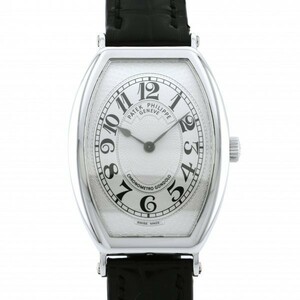 パテック・フィリップ PATEK PHILIPPE ゴンドーロ クロノメトロ 5098P-001 シルバー文字盤 中古 腕時計 メンズ