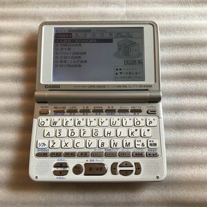 動作確認済 CASIO カシオ 発音機能付 電子辞書 大学 高校 中学 学生 学習 受験 勉強 英語 留学 英検 TOEIC TOEFL electronic dictionary